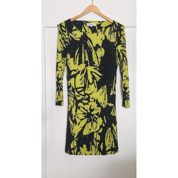 Tibi Pixelated Floral Patten Dress Size L - Picture 1 of 2